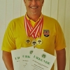 Gerhard Salbrechter von SSV Sponheim, zwei Mal österreichischer Meister   und einmal Silber
