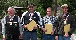 Mannschaft: Payrhuber, Gruber H., Höller, Gruber C. Mannschaft: Payrhuber, Gruber H., Höller, Gruber C.