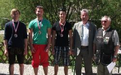 Junioren v.l.v.r.: Hr. Lugmaier, Hr. Roithmayr R., Hr. Kubernat, Hr. Ing. Leibetseder, Hr. Payrhuber