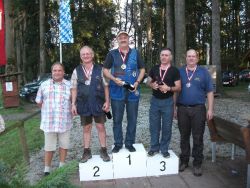 Senioren v.l.n.r.: Maislinger R., Wimmer P., Pfandlbauer, Weidner, Bernhardt (Skeet-Referent) Senioren v.l.n.r.: Maislinger R., Wimmer P., Pfandlbauer, Weidner, Bernhardt (Skeet-Referent)
