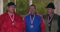 Senioren I v.l.n.r.: Hr. Auer, Hr. Holzer, Hr. Linimayr