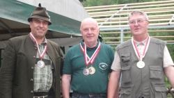 Mannschaft 1. Platz v.l.n.r.: Mayr, Hörtenhummer, Haslbauer