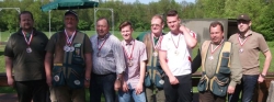 Mannschaft 1. - 3. Platz v.l.n.r.: Roider A.Auer. Strasser H.Roithmayr S.Roithmayr M., Roithmayr R.,   Kremayr.Baumgartner.