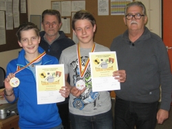 LG Jugend 2 v.l.n.r.: Manuel Oberressl, Kevin Kristler