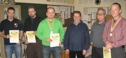 Männer v.l.n.r.: Richard Rasser, Jürgen Riegler, Ing. Thomas Thamer, Michael Thamer