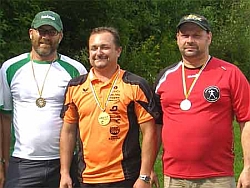 Compound Herren: 3. Wolfgang David (BSK), 1. Damjan Majer (BSV Hof)