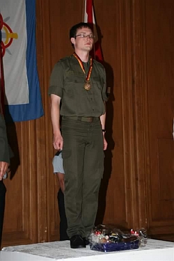 Podolak am Siegespodest Podolak am Siegespodest