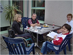 Ingrid Höfler, Salvatore Smarazzo, Barbara Doppler und Markus Hochfilzer (v.l.) 