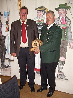 Gerhard Puff mit Wolfgang Serz
